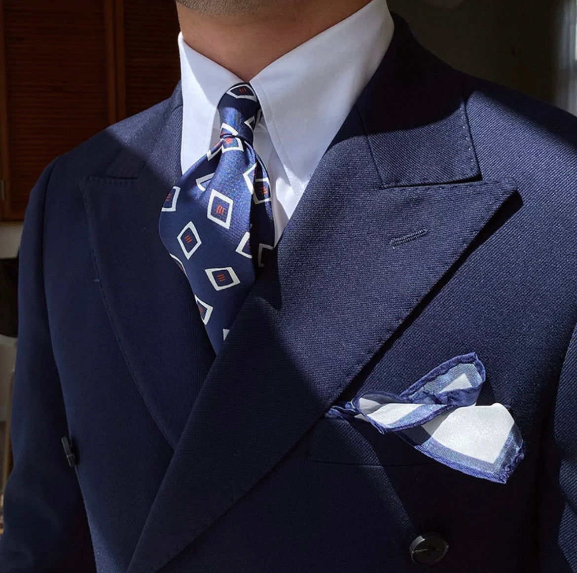 CLEREVE Double Breasted Suit