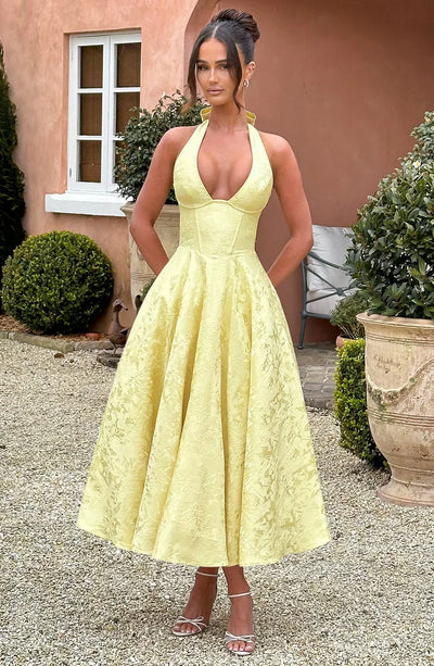 CLEREVE Effi Midi Dress