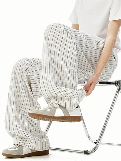 100% Cotton Striped Pants
