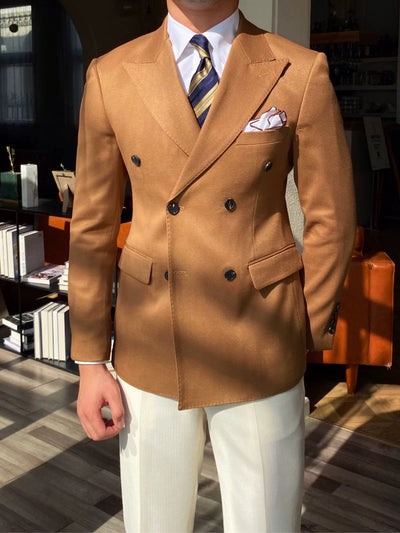 CLEREVE Double Breasted Suit
