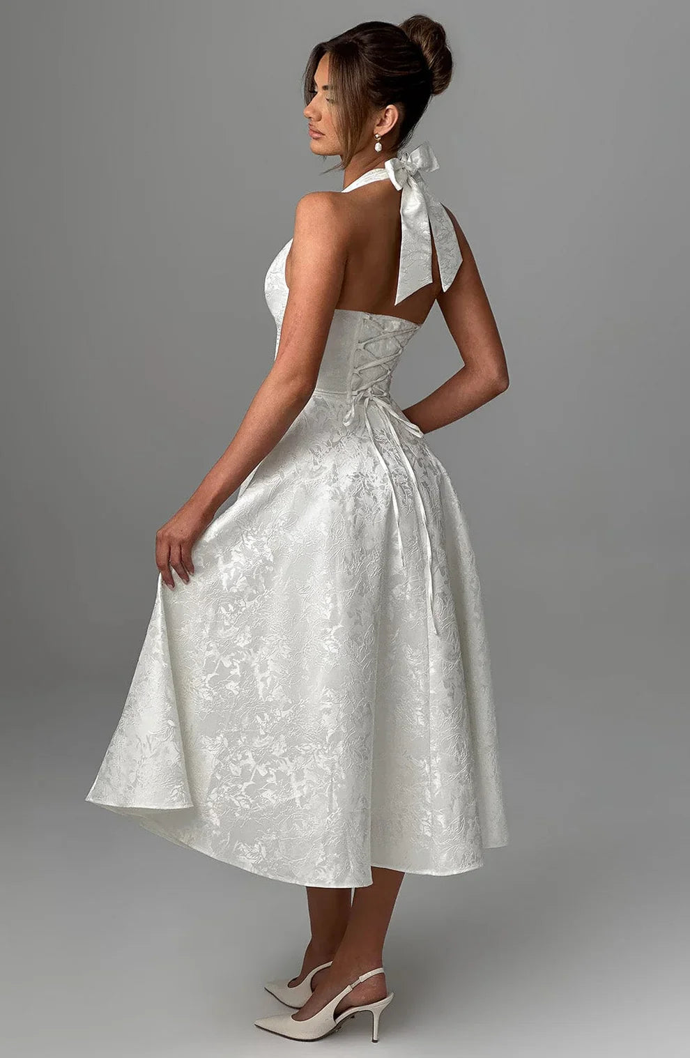 CLEREVE Effi Midi Dress