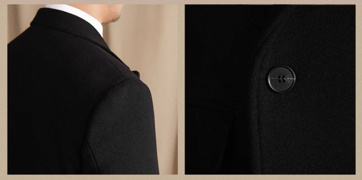 CLEREVE Sheep’s Wool Suit Coat