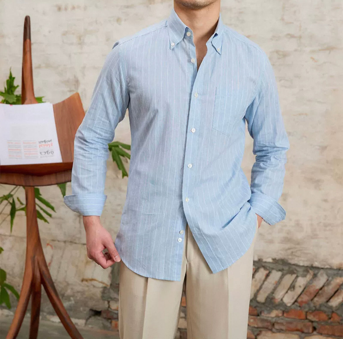 Capri 100% Linen Shirt
