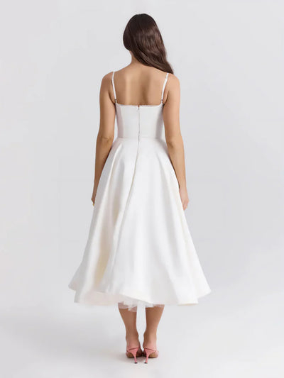 CLEREVE Arela Midi Dress