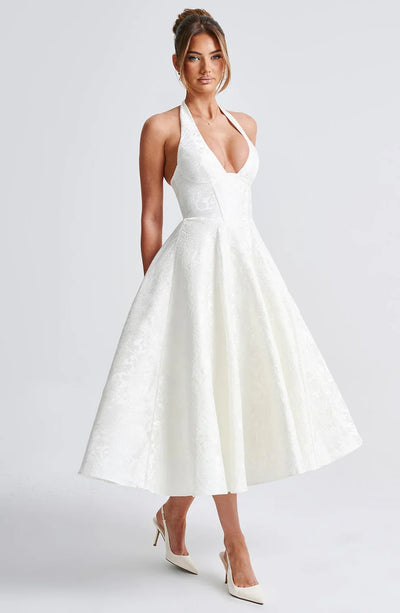 CLEREVE Effi Midi Dress