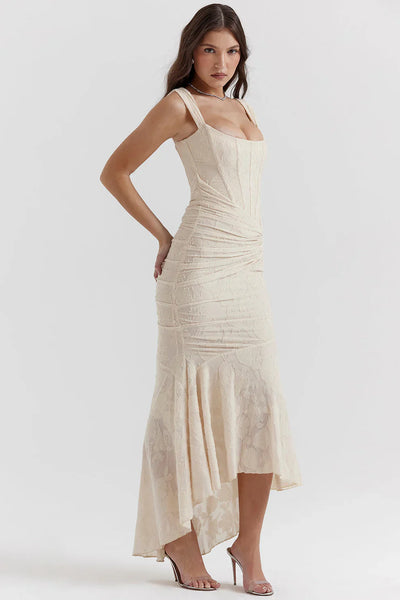CLEREVE Elegant Waist Dress