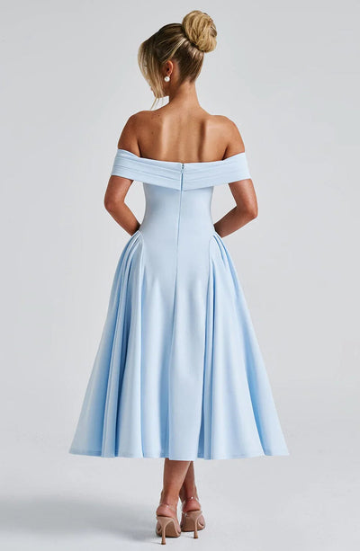 CLEREVE Elegant Midi Dress