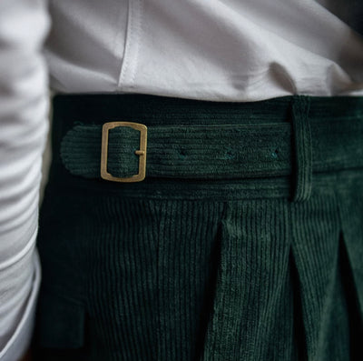 Striped Velvet Pants