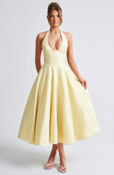CLEREVE Effi Midi Dress
