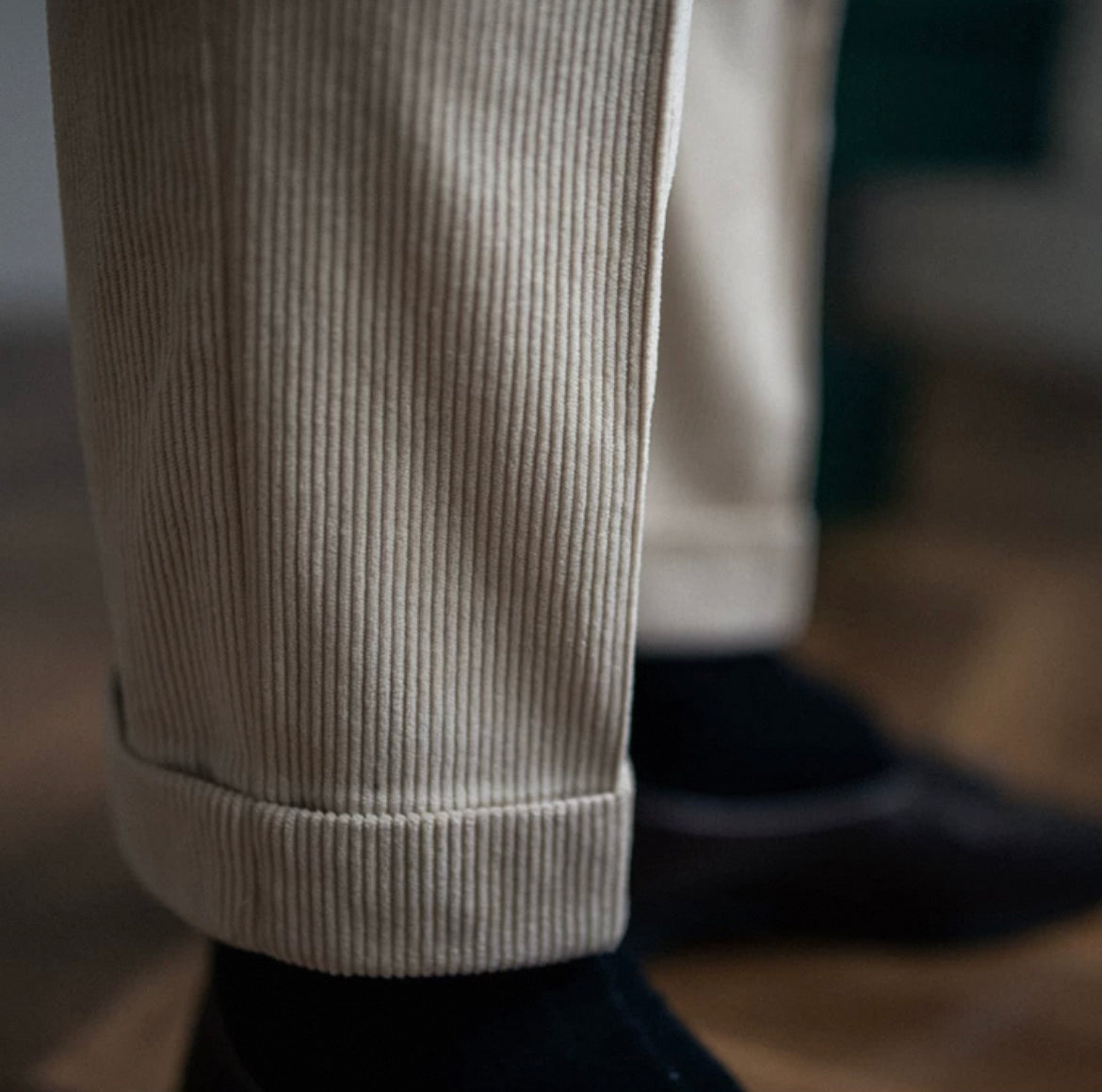Striped Velvet Pants