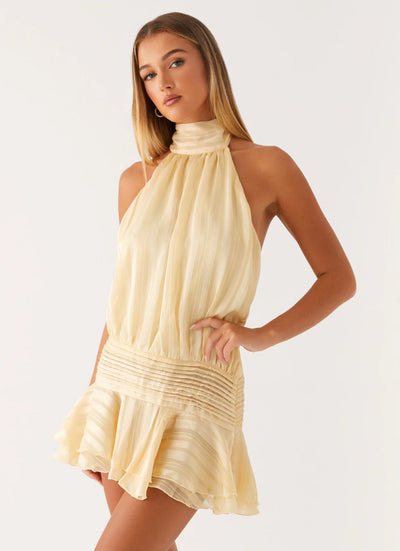 Golden Hour Mini Dress