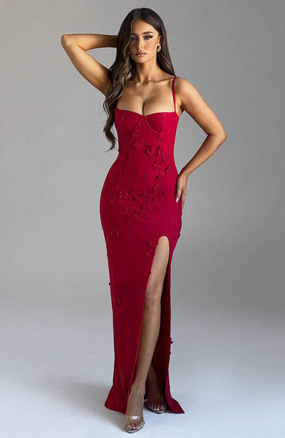 CLEREVE Royal Maxi Dress