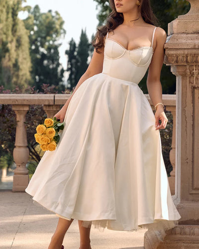CLEREVE Arela Midi Dress