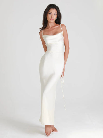 CLEREVE Slip Dress