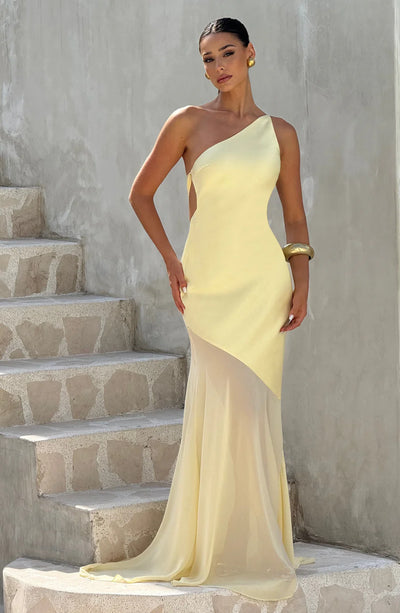 CLEREVE Honey Gown Maxi Dress