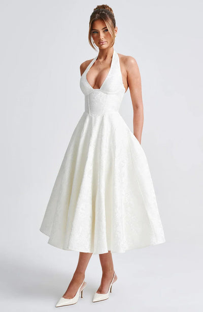 CLEREVE Effi Midi Dress