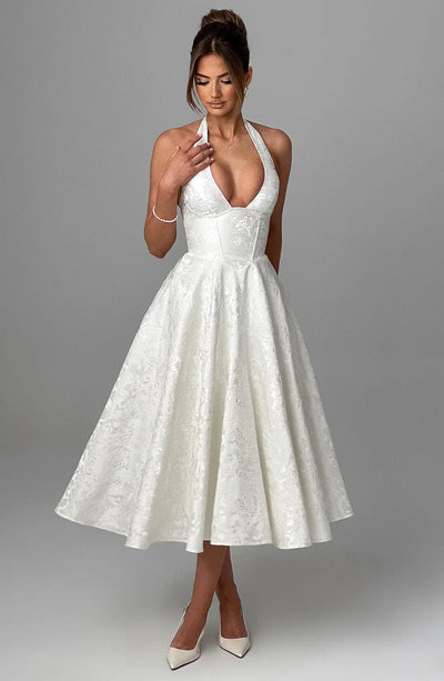 CLEREVE Effi Midi Dress