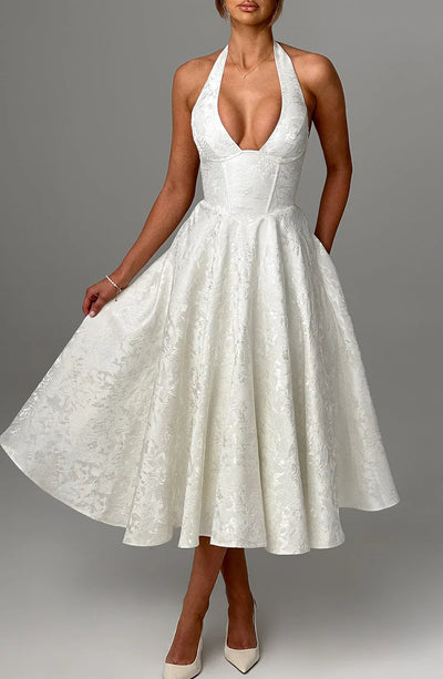 CLEREVE Effi Midi Dress