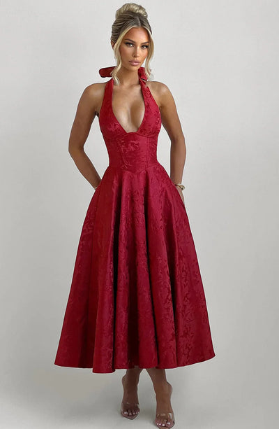 CLEREVE Effi Midi Dress