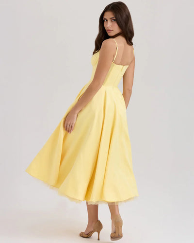 CLEREVE Arela Midi Dress