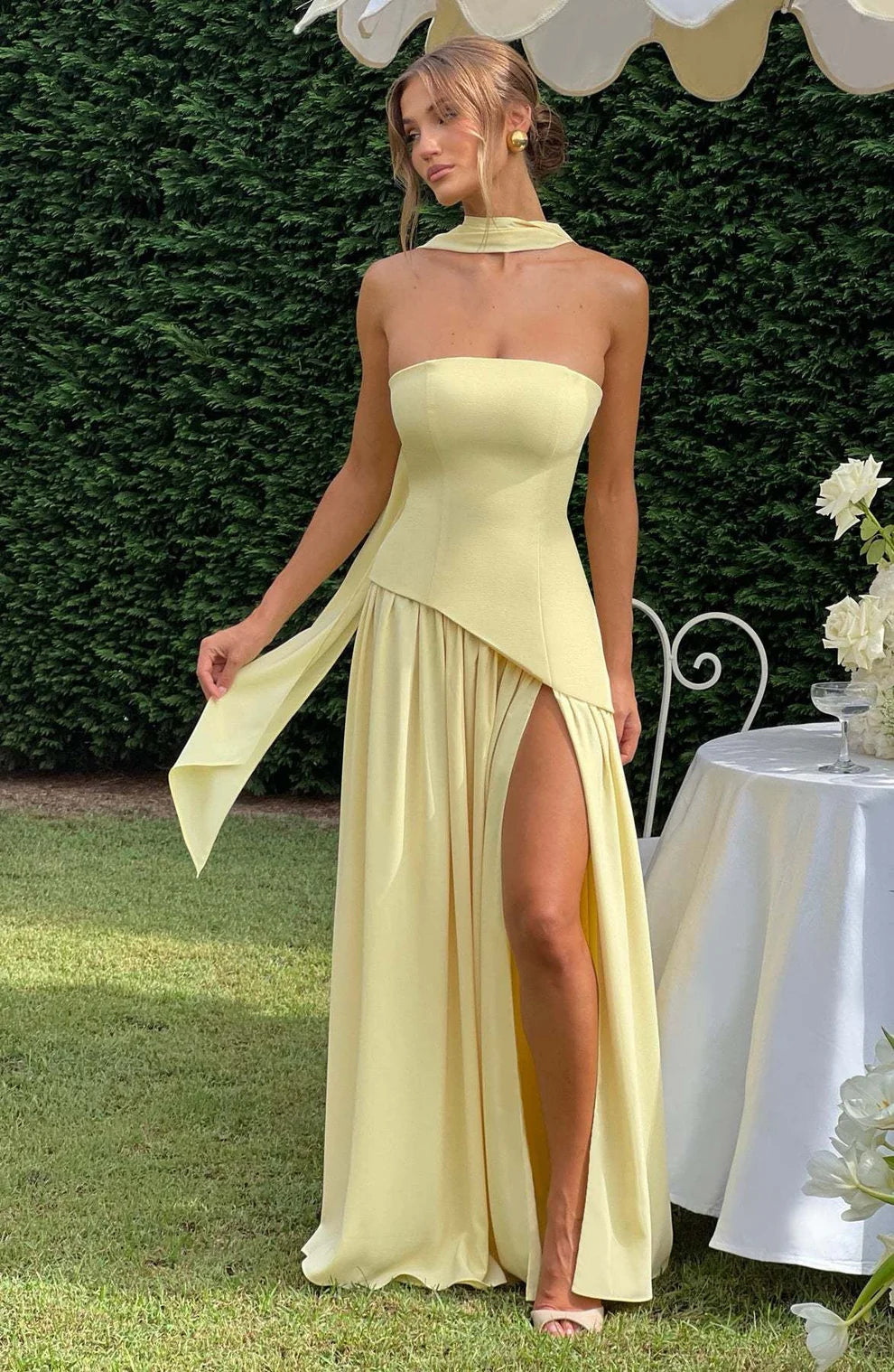 CLEREVE Velicius Maxi Dress