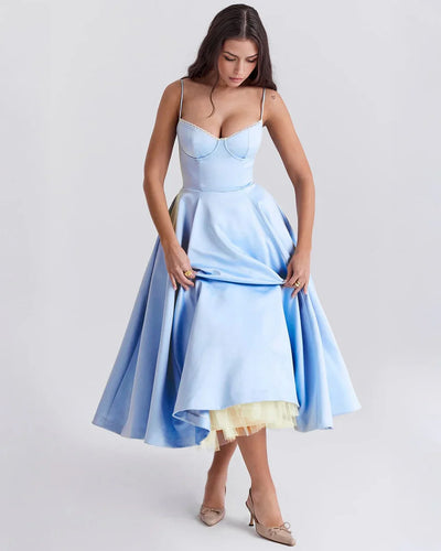 CLEREVE Arela Midi Dress