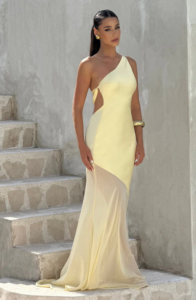 CLEREVE Honey Gown Maxi Dress