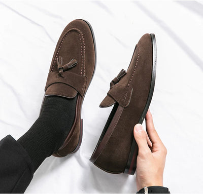 CLEREVE Cowhide Loafers
