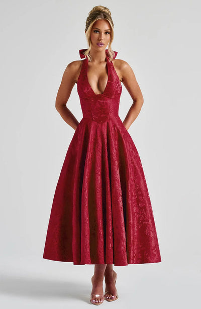 CLEREVE Effi Midi Dress
