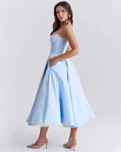CLEREVE Arela Midi Dress