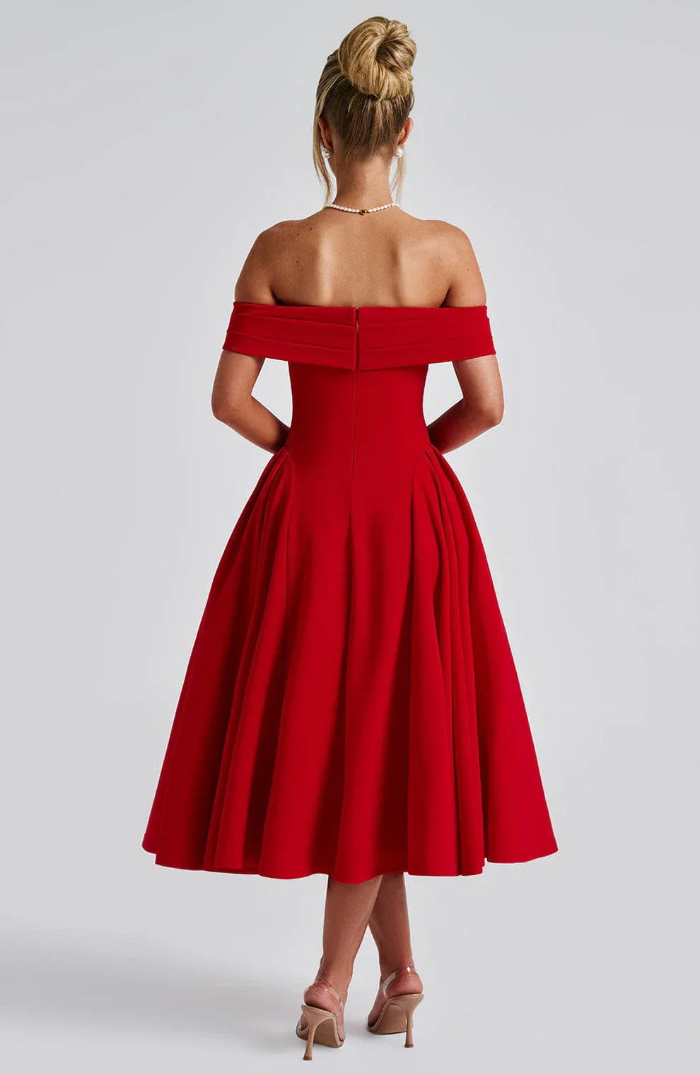 CLEREVE Elegant Midi Dress