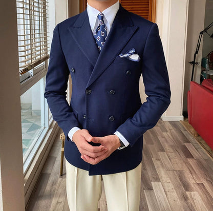CLEREVE Double Breasted Suit
