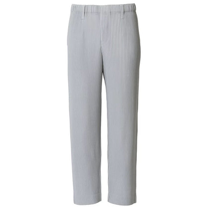 Pleated Ribbed Pants