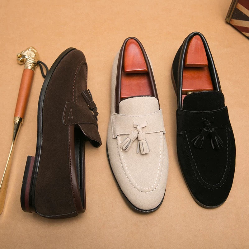CLEREVE Cowhide Loafers