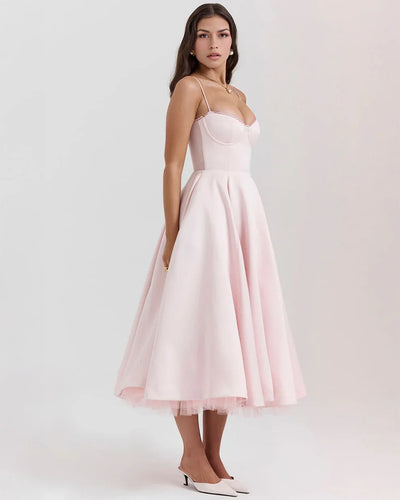 CLEREVE Arela Midi Dress