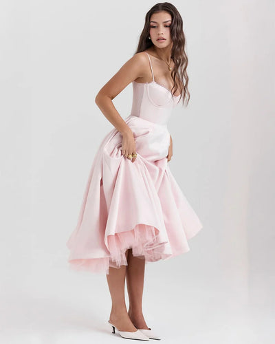 CLEREVE Arela Midi Dress