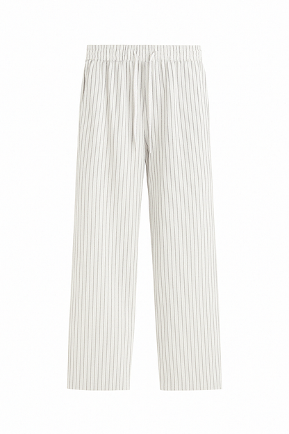 100% Cotton Striped Pants