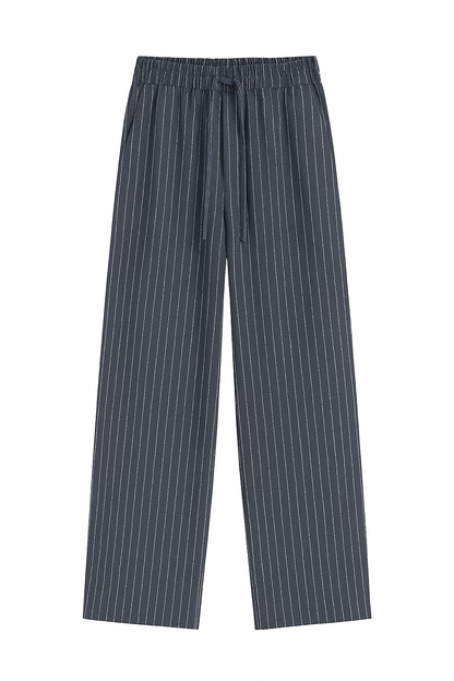 100% Cotton Striped Pants