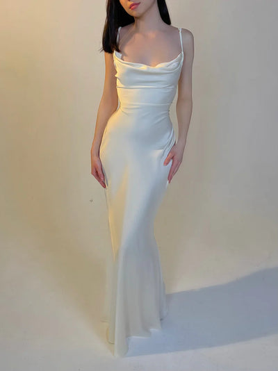 CLEREVE Slip Dress