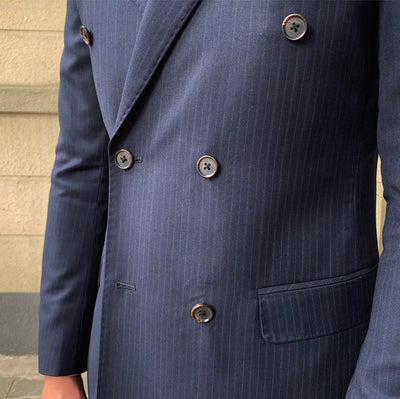 CLEREVE British Striped Suit
