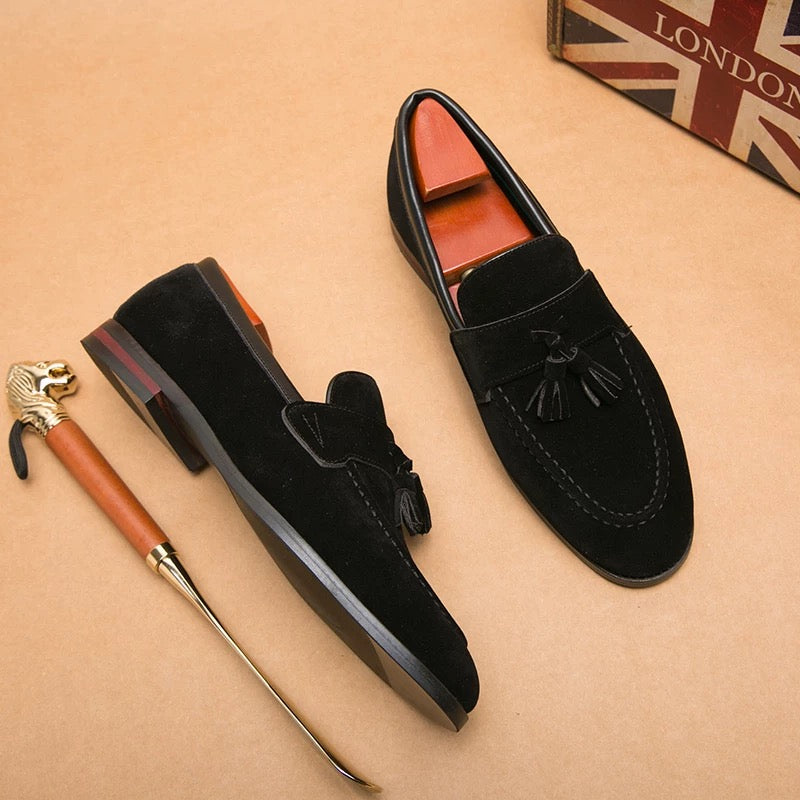 CLEREVE Cowhide Loafers