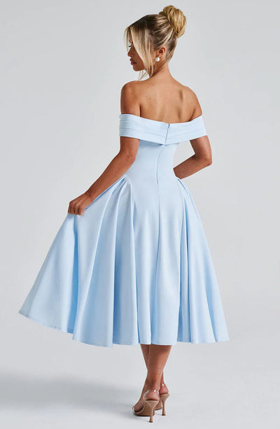 CLEREVE Elegant Midi Dress