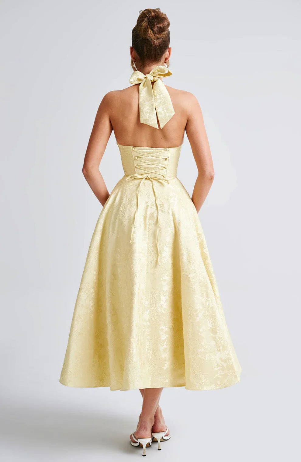 CLEREVE Effi Midi Dress