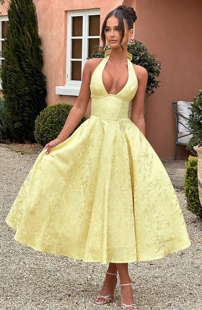 CLEREVE Effi Midi Dress