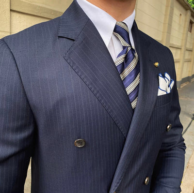 CLEREVE British Striped Suit