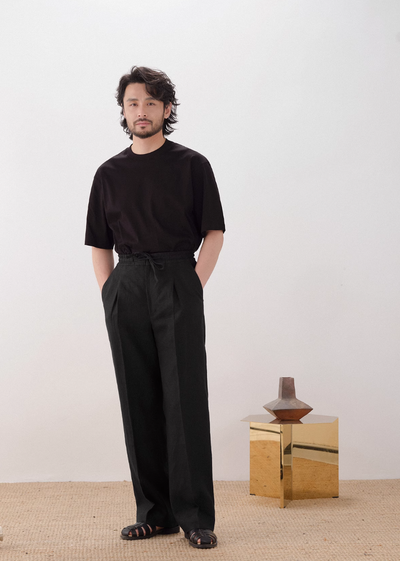 Effortless Grace Breathable Linen Trousers