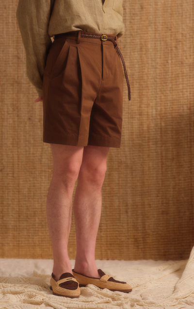 Effortless Grace Breathable Cotton Shorts