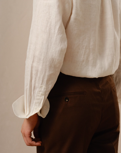 Effortless Grace French Linen Shirt