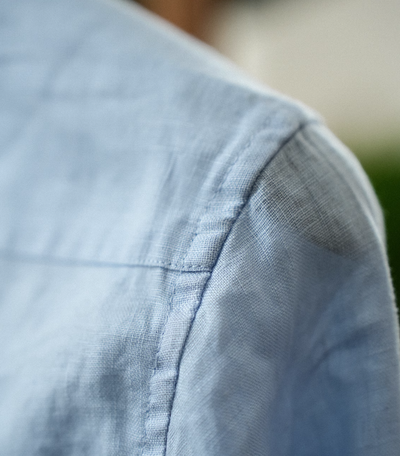 Effortless Grace French Linen Shirt