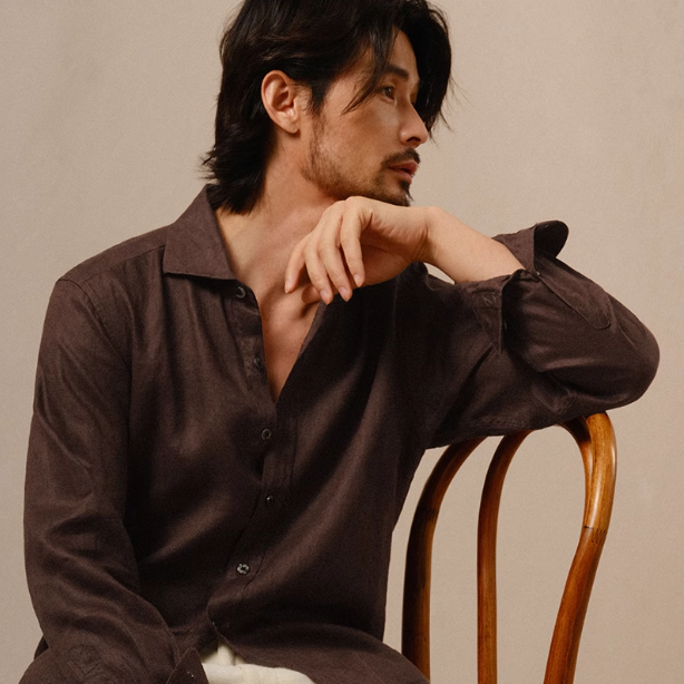 Effortless Grace French Linen Shirt